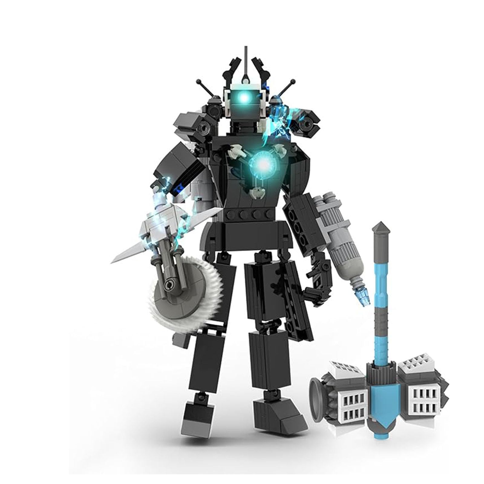 Amazon.co.jp: Skibidi 面白いトイレマンフィギュア